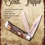 Tuna Valley Cutlery Gallery - 2009 Scout Trapper - Burnt Stag