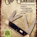 Tuna Valley Cutlery Gallery - 2012 Cigar Stockman - Redbone with Dimpled Bolsters