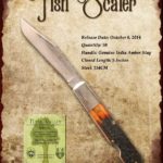 Tuna Valley Cutlery Gallery - 2014 Fish Scaler - Amber Stag