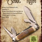 Tuna Valley Cutlery Gallery - 2015 Scout - Mammoth Ivory