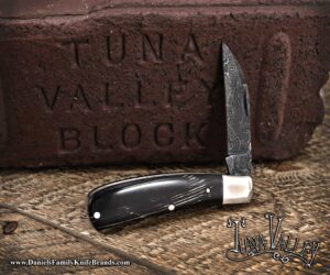 Tuna Valley 2020 Phoenix Jack - Smooth Buffalo Horn - Damascus
