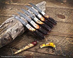 Tuna Valley 2020 Phoenix Jack - Amber Stag - Damascus - Group