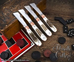 2022 Titusville Cutlery Redsmith Series Big Easy Cotton Knife Elk