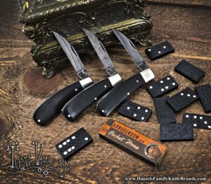 2023 Tuna Valley Phoenix Jack Ebony Wood Damascus