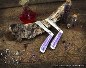 2024 Titusville Big Easy Cotton Knife Magic Potion Acrylic with Bolsters Ad