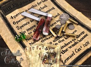 2024 Titusville Big Easy Cotton Red Velvet Giraffe Bone Group