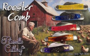 2024 Titusville Cutlery Rooster Comb Group Ad