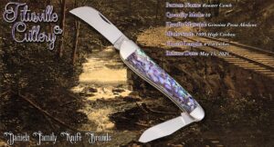 2025 Titusville Rooster Comb Paua Abalone Gallery