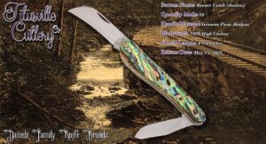 2025 Titusville Rooster Comb Paua Abalone Shadow Gallery