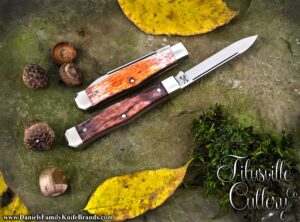 2025 Titusville Lexingtonian Coffin Red Giraffe Bone