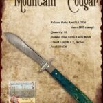 2026 Tuna Valley Mountain Cougar Spear Blade Blue Curly Birch
