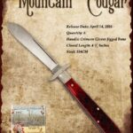 2026 Tuna Valley Mountain Cougar Spear Blade Crimson Clover Bone