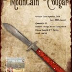 2026 Tuna Valley Mountain Cougar Spear Blade Orange Curly Birch