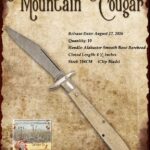 2026 Tuna Valley Mountain Cougar Alabaster Smooth Bone Clip Blade Barehead