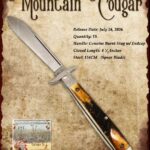 2026 Tuna Valley Mountain Cougar Spear Blade Genuine Burnt Stag Endcap Gallery